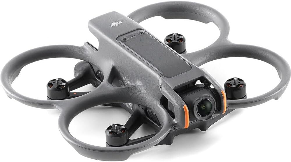 DJI Avata 2 Fly More Combo (3 Batteries), FPV Drone with Camera 4K, Immersive Experience, One-Push Acrobatics, Built-in Propeller Guard, 155° FOV, Camera Drone Compliant with FAA Remote ID With 128gb Micro SD, Backpack, Landing Pad and More Bundle