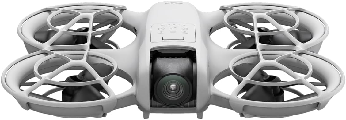 DJI Neo, Mini Drone with 4K UHD Camera for Adults, 135g Self Flying Drone that Follows You, Palm Takeoff, Stabilized Video, Bundle with Carrying Case and 20 Foldable Landing Pad (Combo)