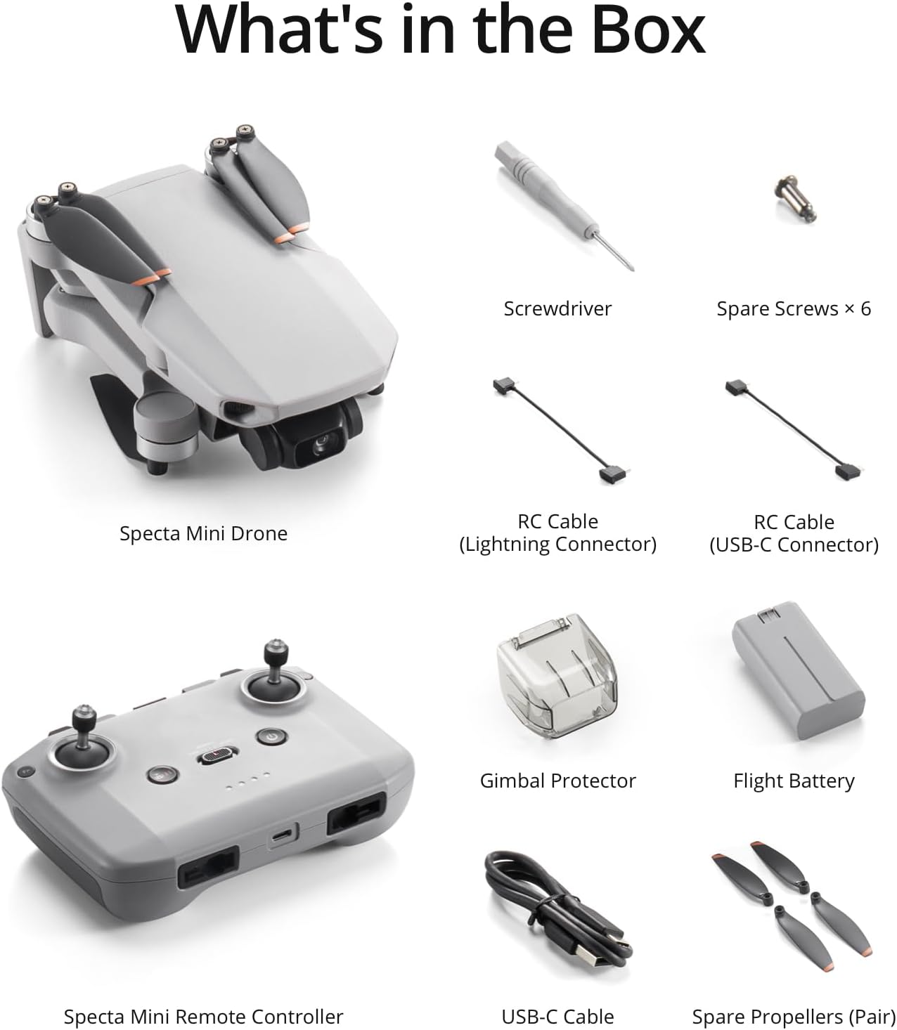 Specta Mini GPS Drone with 4K UHD Camera, Under 249g, 3 Aixs Gimbal Drone with 10KM FPV Transmission, 4K/30fps Video, 31-Min Flight, Auto Return, Lightweight and Foldable Drone for Adults Beginners