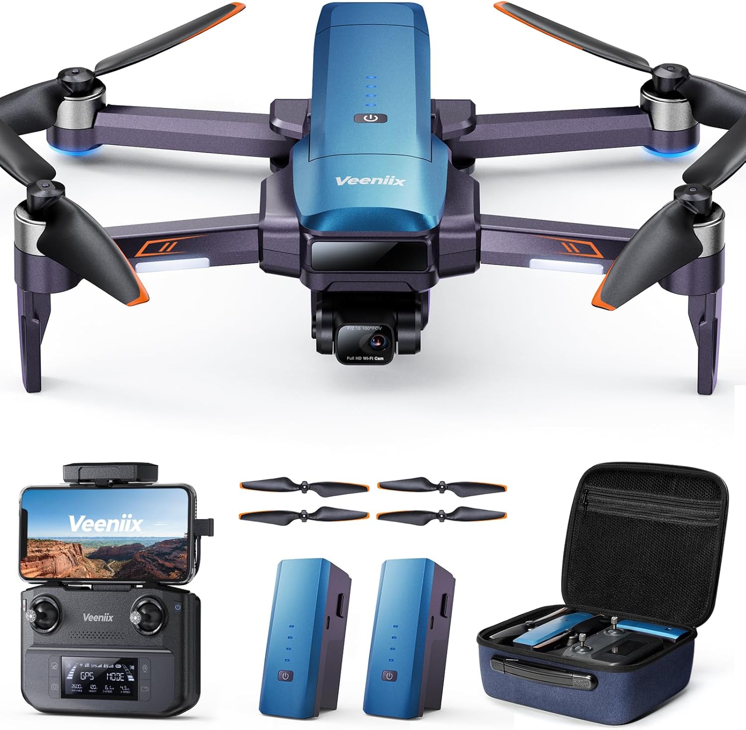 V11MINI SE+V11 Drones with Camera for Adults 4K, Bundle 2 in 1, Easy to Fly Gift for Beginner and Experienced