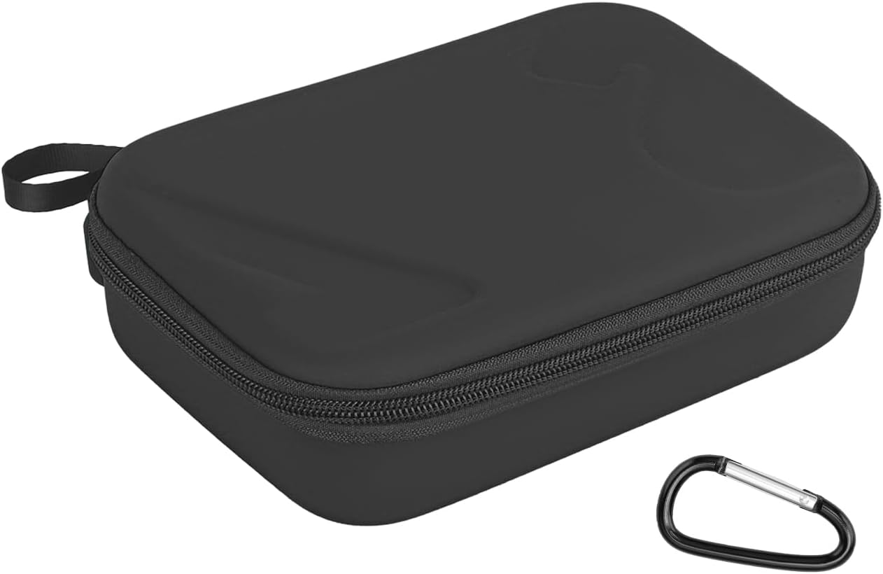 Carrying Case for DJI Osmo Mobile 7 Gimbal Stabilizer Hard Shell Protection Travel Cover Accessories - Black