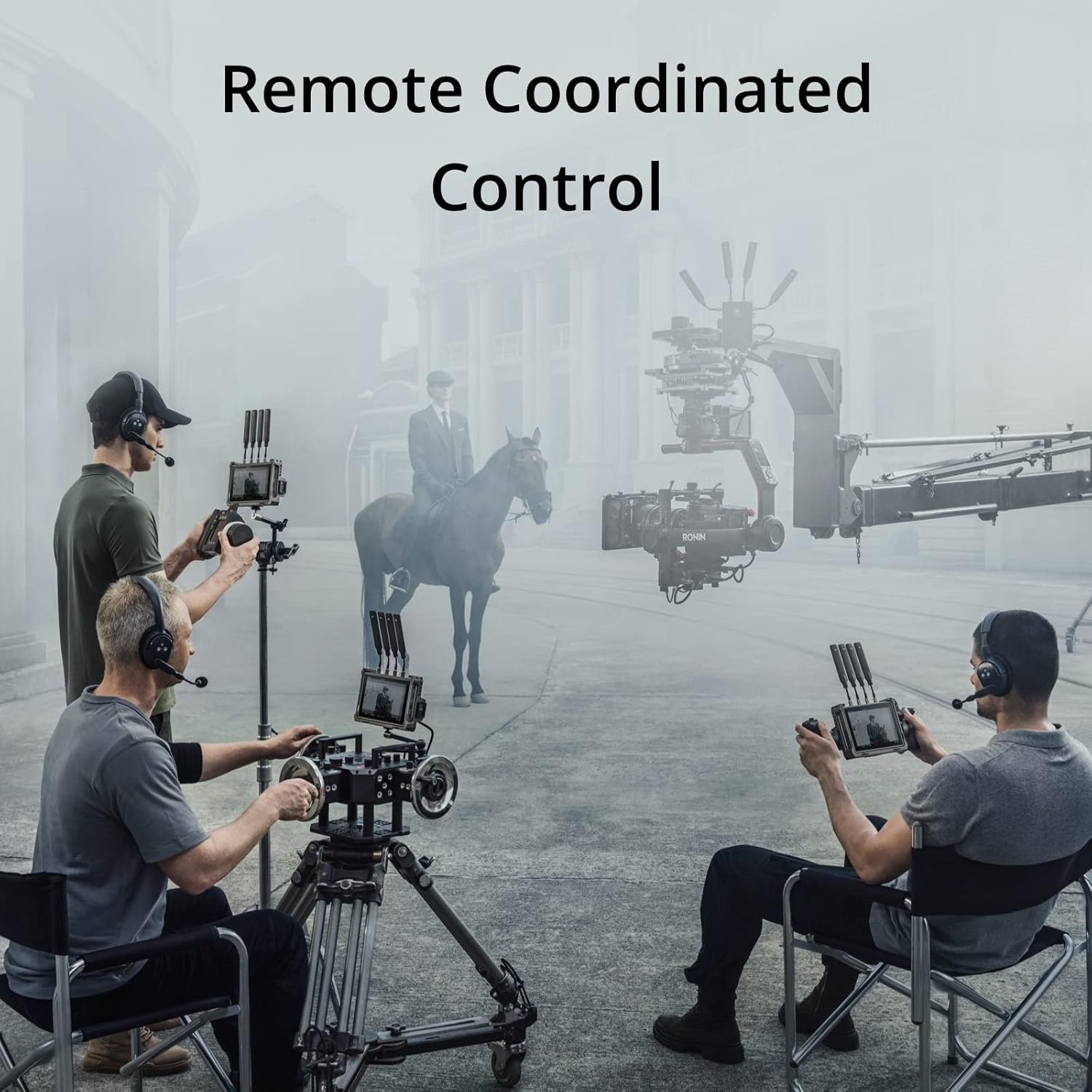 DJI High-Bright Remote Monitor, 1,500-nit High-Bright Monitor, 7 Touchscreen, High-Bright Monitor only, Outputs HDMI and SDI, Mirror Control Mode, Independent Recording and Playback, Remote Control