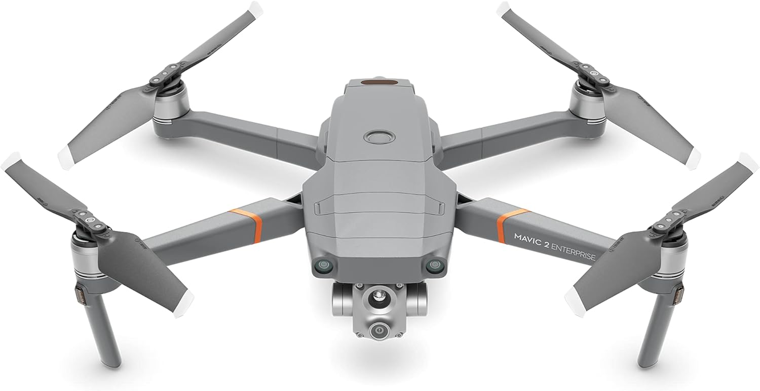 DJI Mavic 2 Enterprise Advanced - Compact Commercial Drone with Thermal and Zoom Dual-Camera, and Spotlight and Loudspeaker Attachments Built for Search  Rescue, Fire Fighting, Inspection, and More