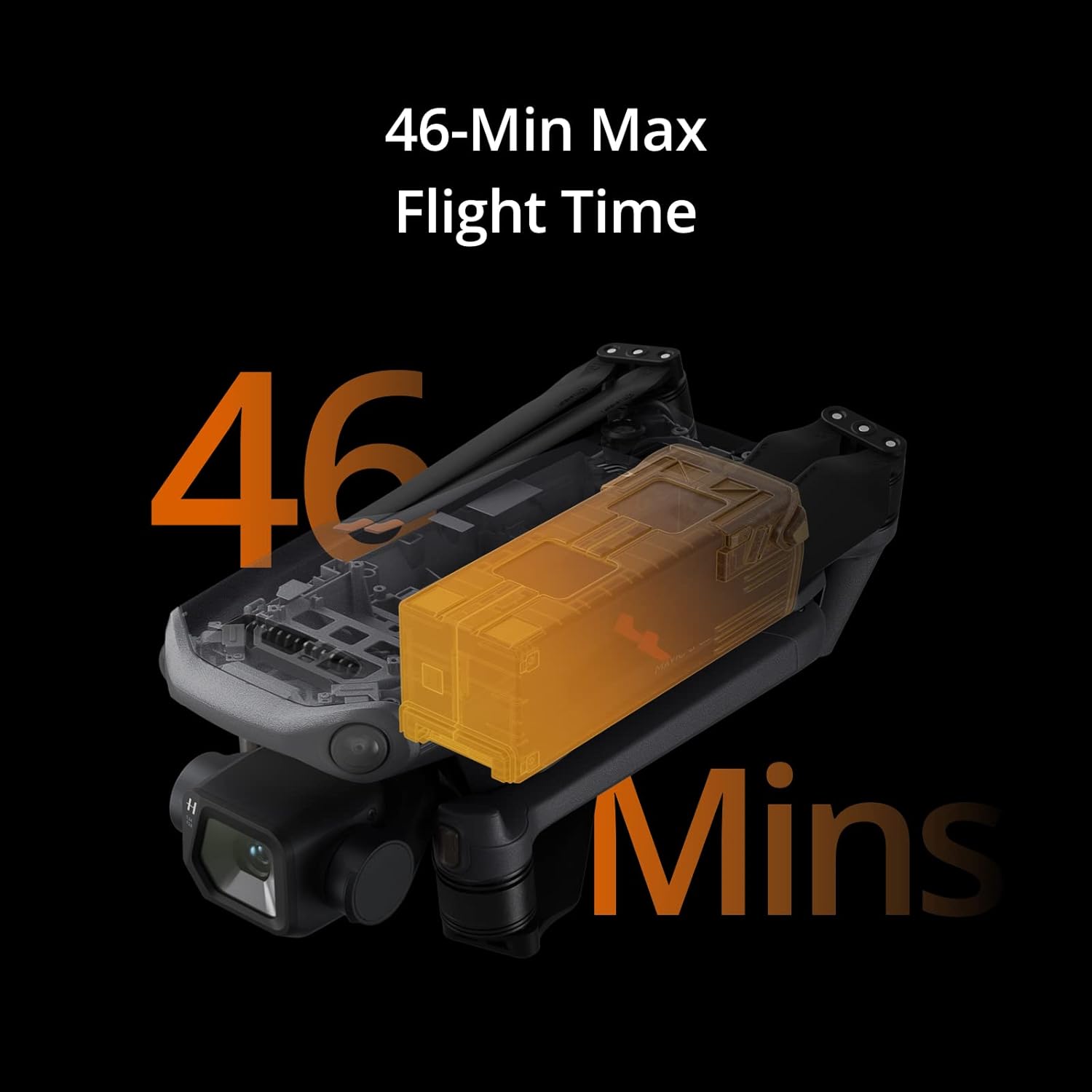 DJI Mavic 3 Pro with DJI RC, Flagship Triple-Camera Drone with 4/3 CMOS Hasselblad Camera, 43-Min Flight Time, 15km HD Video Transmission, FAA Remote ID Compliant, 4K Camera Drone for Adults