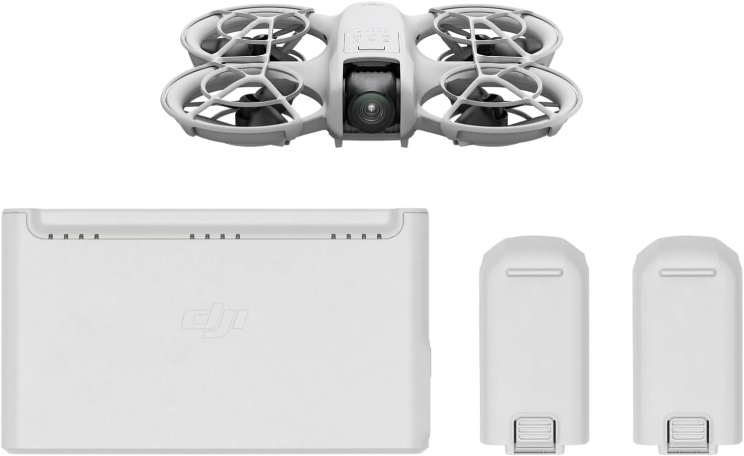 DJI Neo Drone 4K UHD Mini Quadcopter with 3 Battery Combo for Adults, 135g, Self Flying that Follows You, Palm Takeoff, AI Subject Tracking, QuickShots, Controller-Free Bundle w/Deco Gear Accessories