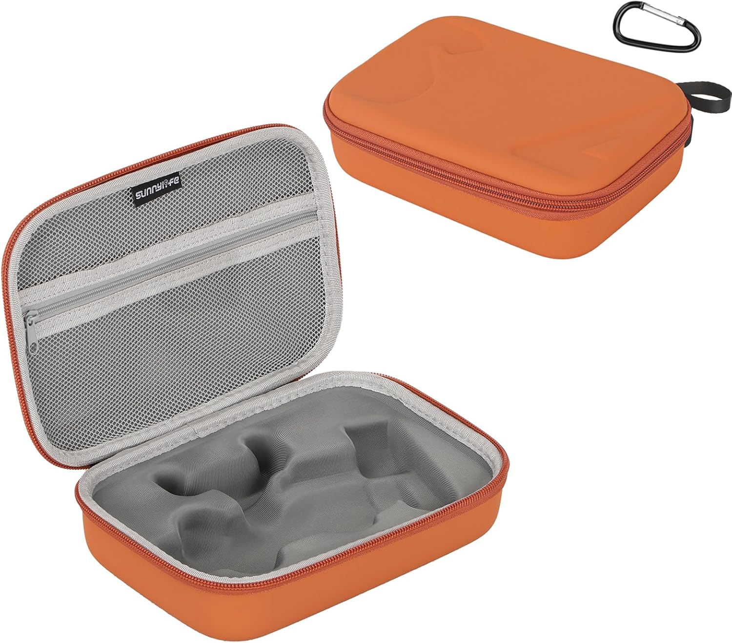 Portable Storage Case for DJI Osmo Mobile 7/7P, Carrying Case Gimbal Protection Bag for for DJI OM 7P/OM7 Gimbal Stabiliser Handbag Accessories (Orange, Mobile 7P)