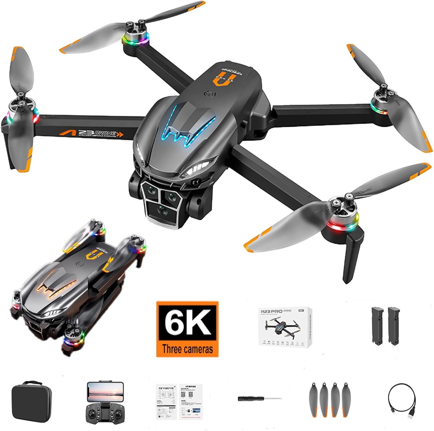 2025 Drone with Phantom Breathing Light Review