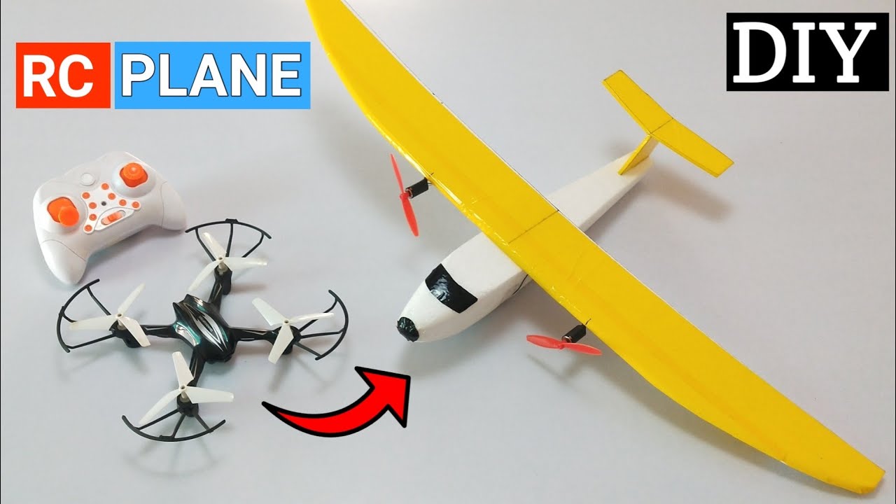 Converting an RC Drone into an RC Plane: An Exciting Video by Us