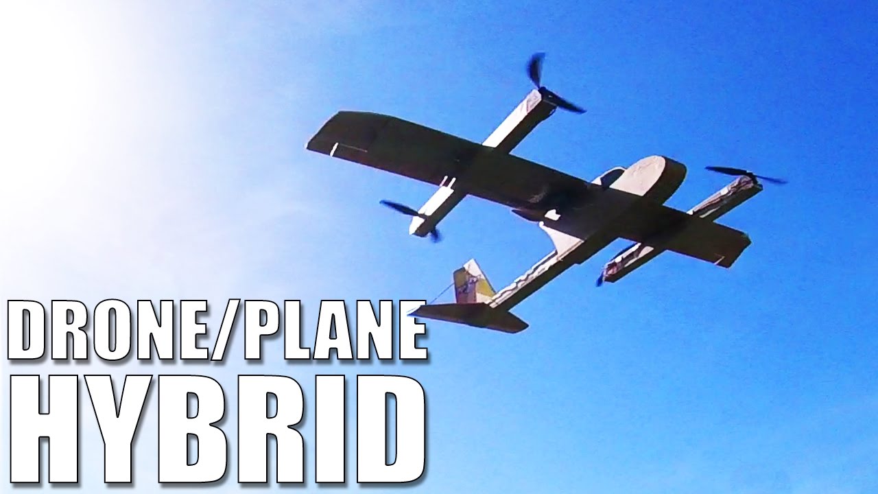 DIY Plane/Quad Drone Hybrid: A FliteTest Video Showcase