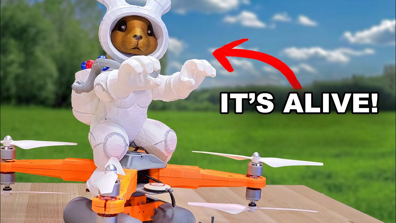 Rocket Rabbit: Creating a Flying Easter Bunny to Deliver Eggs