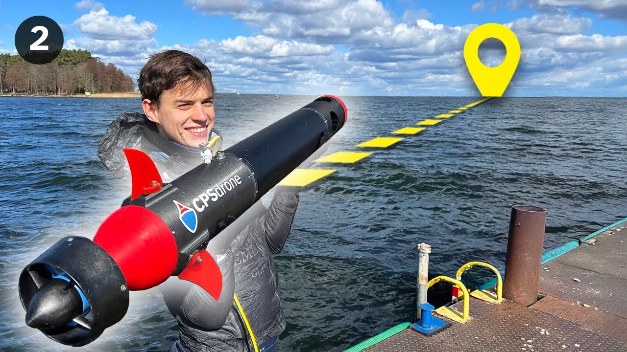 CPSdrone’s Autonomous Submarine Navigates Lakes and Canals for Future Ocean Exploration