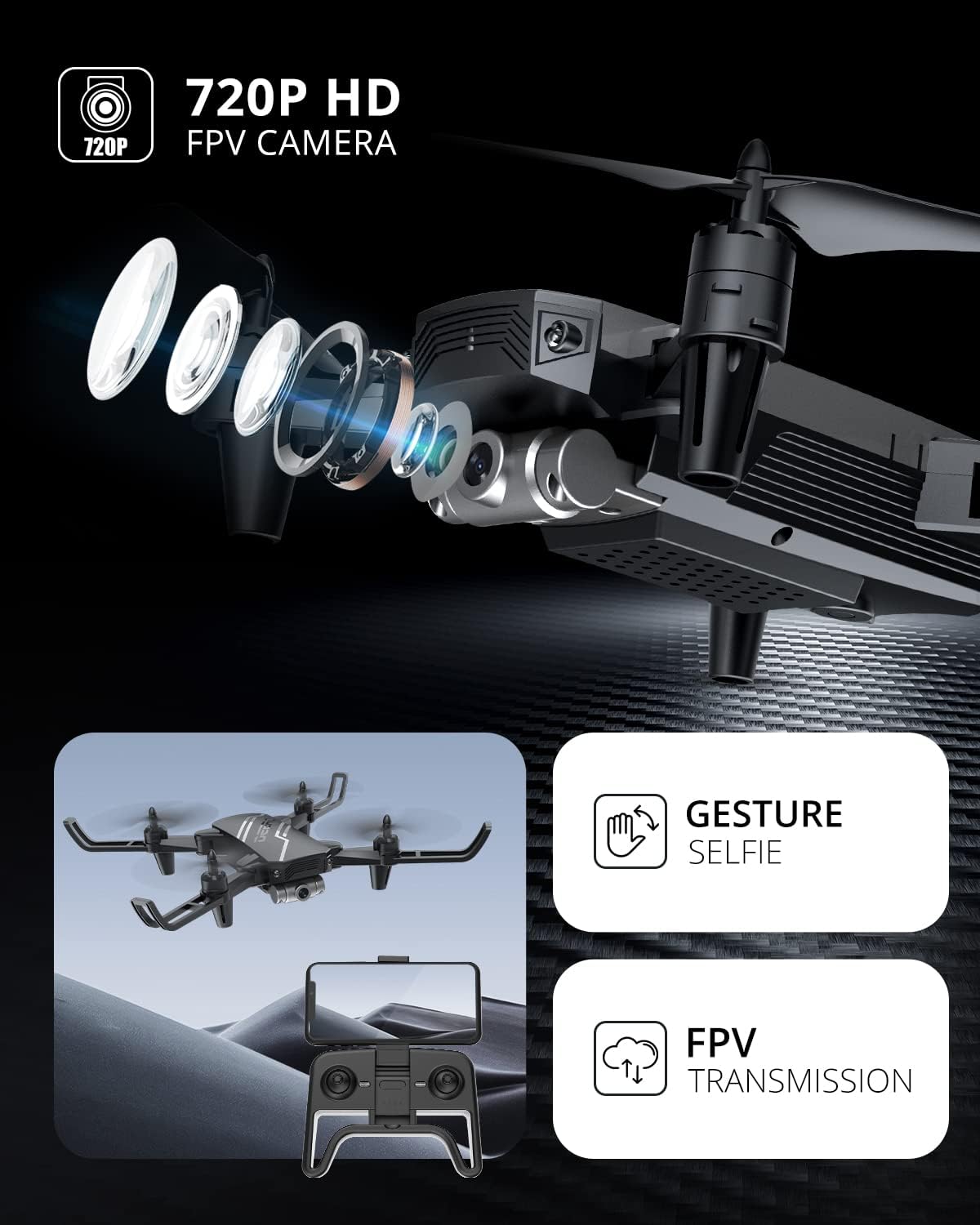 DEERC Drone with Camera 1080P Review