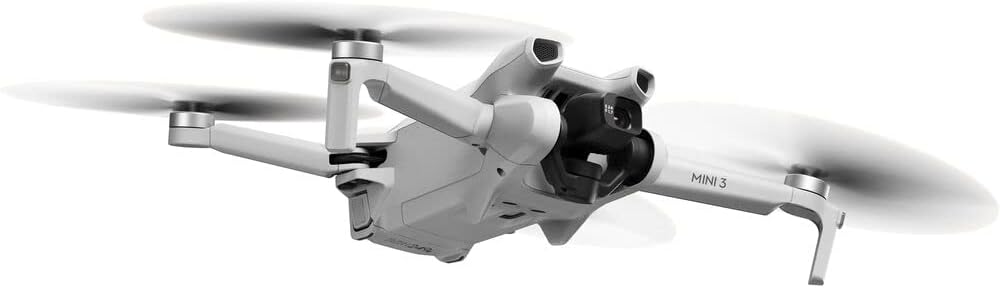 DJI Mini 3 Camera Drone Quadcopter with RC-N1 Remote Controller + Fly More Kit, 4K Video, True Vertical Shooting, Intelligent Modes, DJI Care Refresh 1YR Bundle with Deco Gear Backpack + Accessories