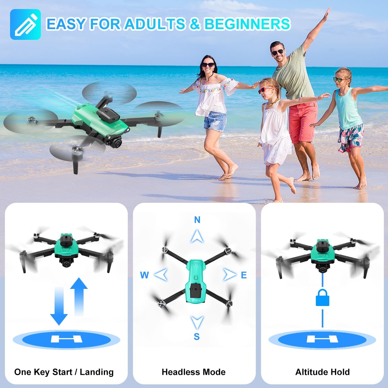 Mini Drone with Brushless Motor Review