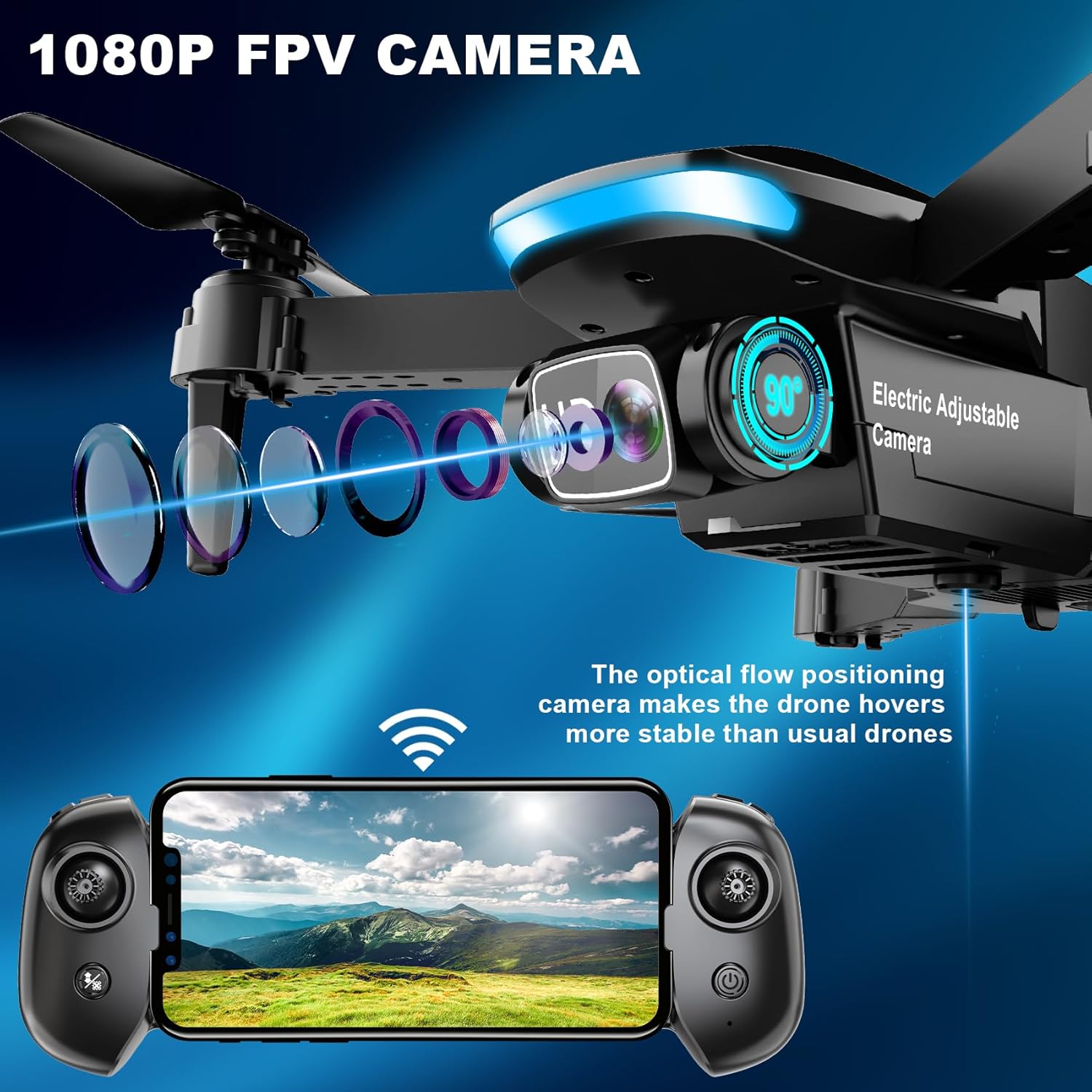 1080P HD Foldable Drone Review