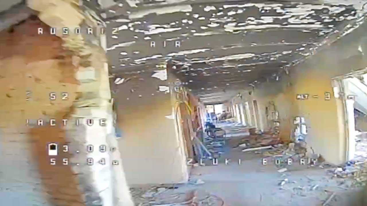 FPV drones catch up with Russian targets inside the buildings.