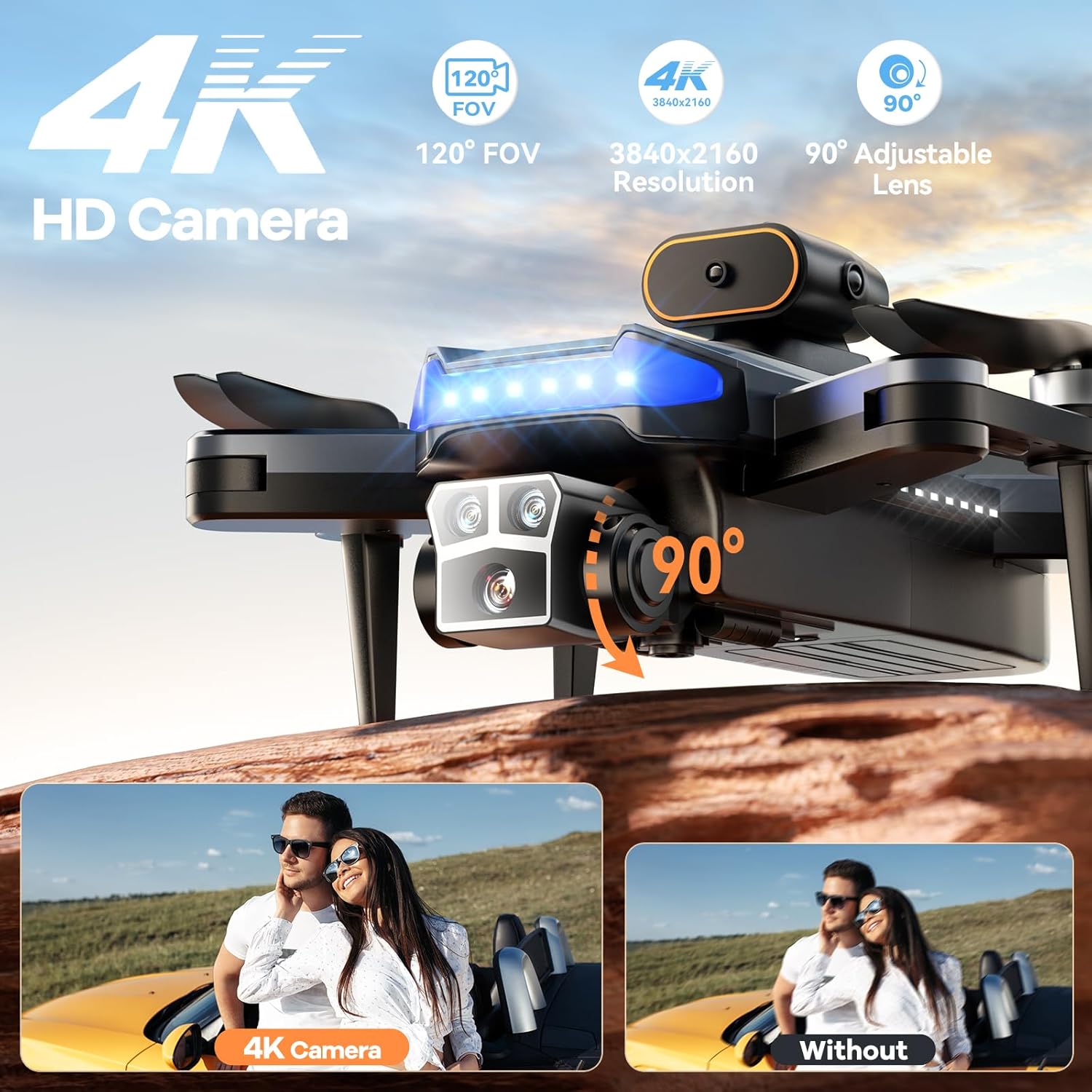 GPS Drones with 4K Camera for Adults Review
