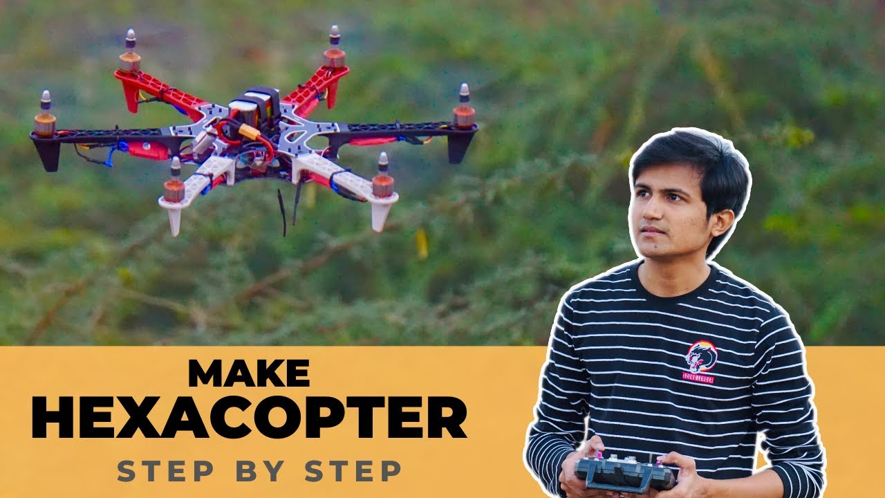 How to make Hexacopter Drone with Apm 2.8 Ardupilot | Indian LifeHacker