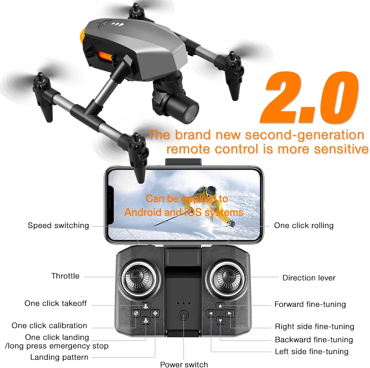 XD1 Foldable Drone Review