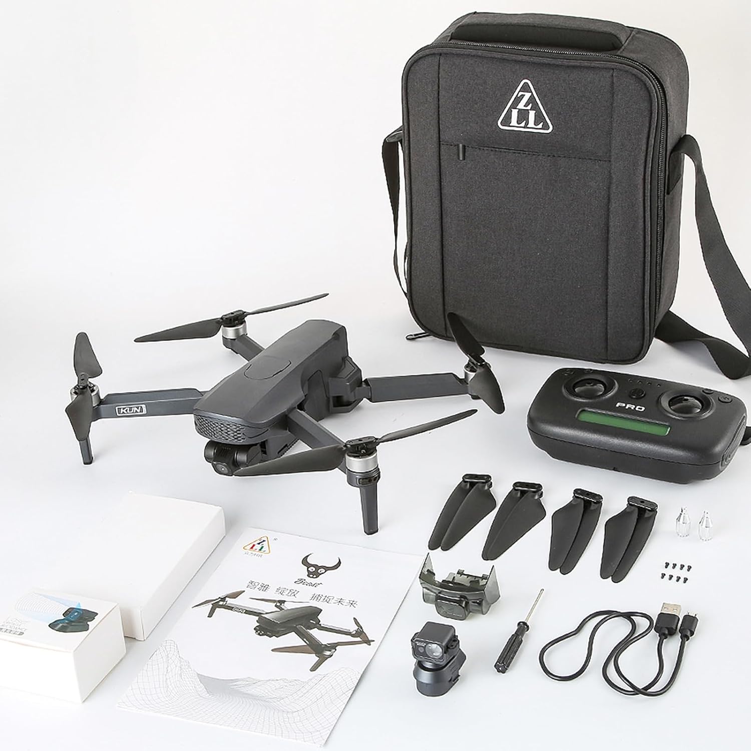 YueLi SG908 PRO GPS Drone 3-Axis Gimbal 4K Camera 5G WiFi FPV Profesional 1.2KM 50X Brushless Motor,Auto Return, Follow Me, Altitude Hold,Waypoint Fly (SG908 Drone)