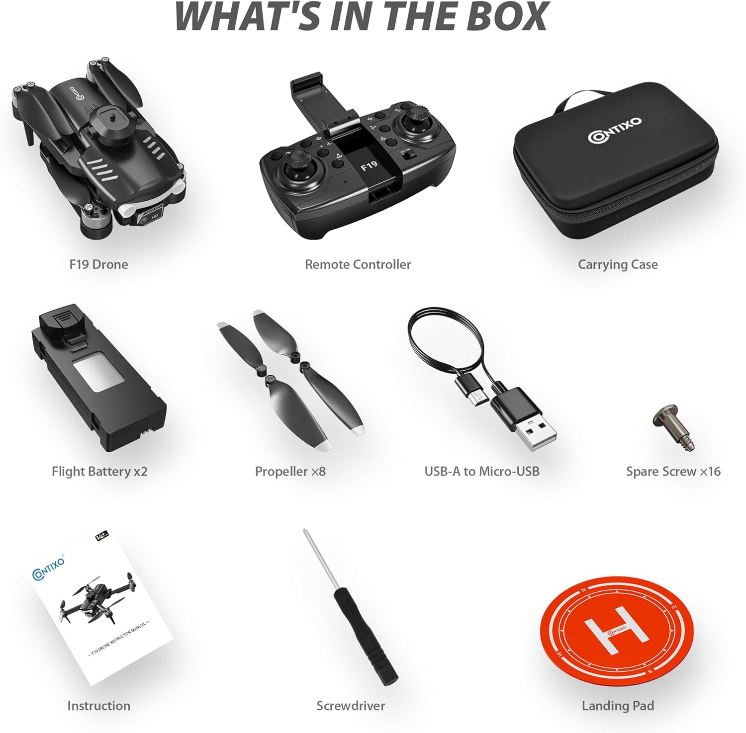Contixo F19 Drone Review