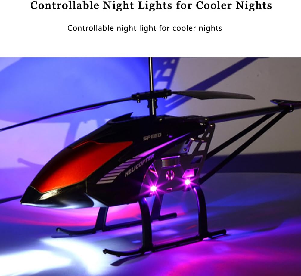 Extra Large 3.5 Channel RC Helicopters for Adults Radio Controlled Helicopters with 50cm 1080P Camera, Indoor Outdoor Airplane Flying Toy for Boy and Girl Xmas Gift