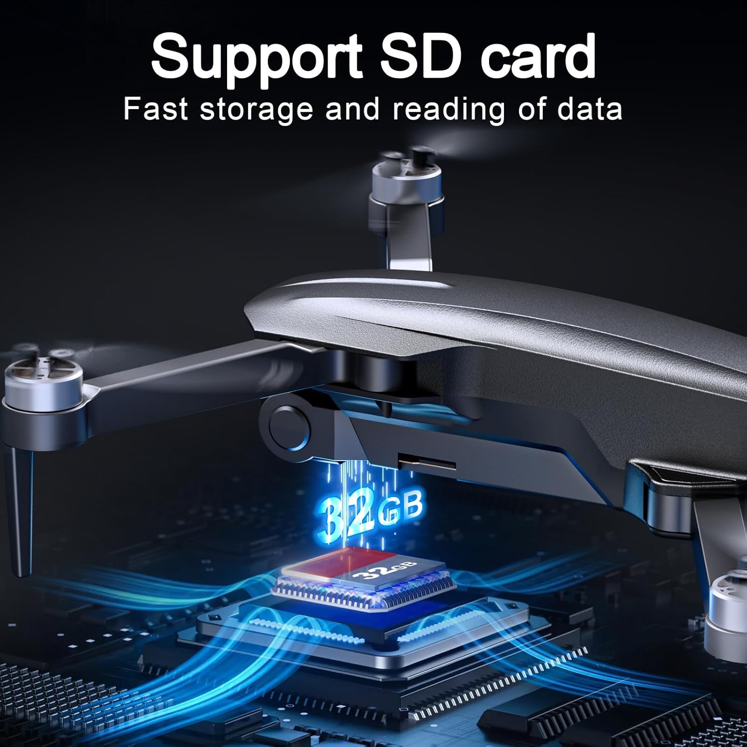 HHD Drone with 4K Camera for Adults Beginner,52-Min Max Flight Time,10000 Feet Control Range,249g Foldable FPV RC Quadcopter,Smart Return Home,5G Transmission,Brushless Motor, Wind Resistance(Grey)