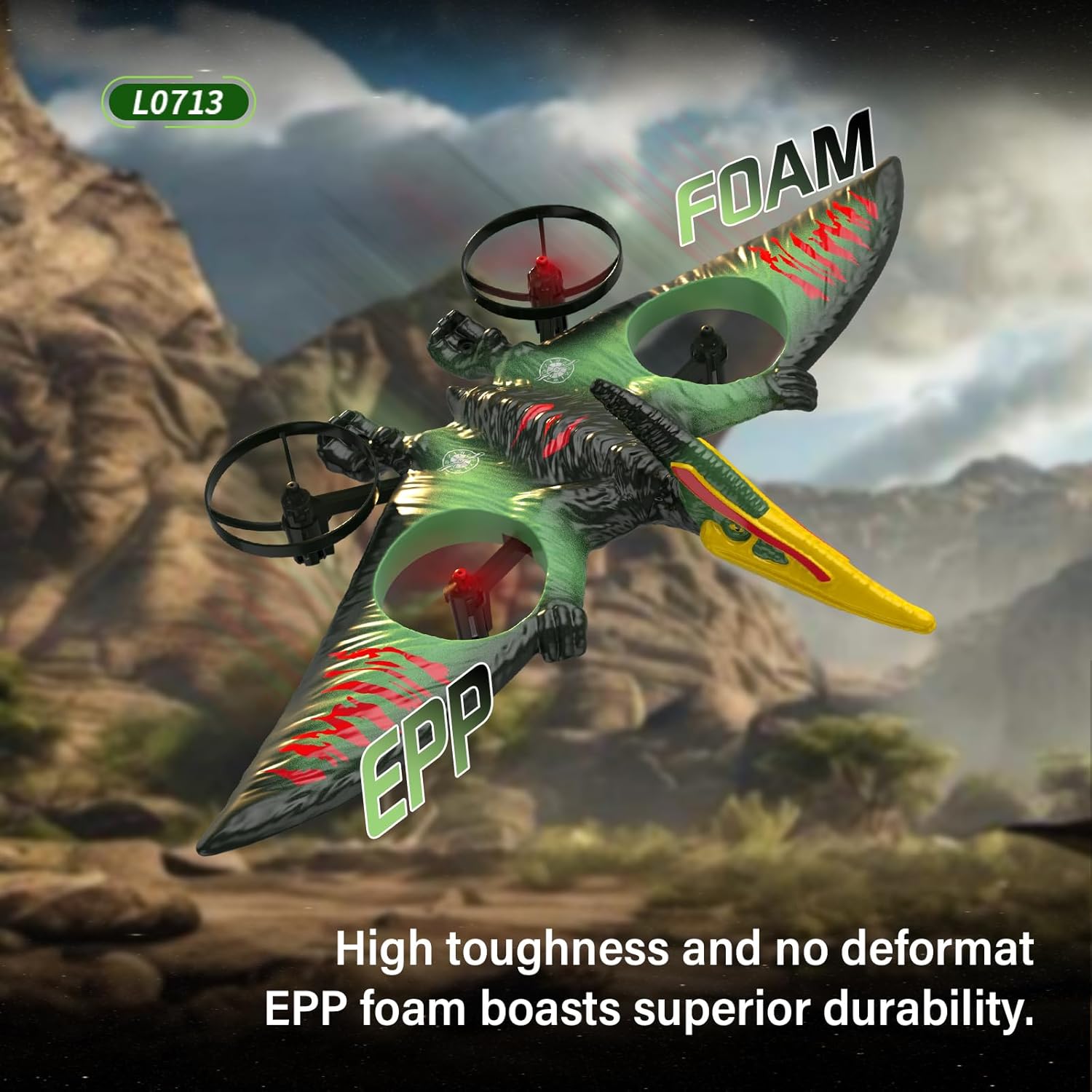 Jaming Pterodactyl Dinosaur Toys Drone Review