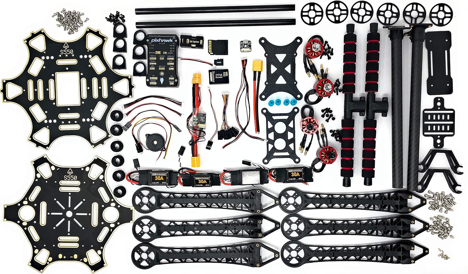 REC S550 DIY Hexacopter Drone Development Kit Review