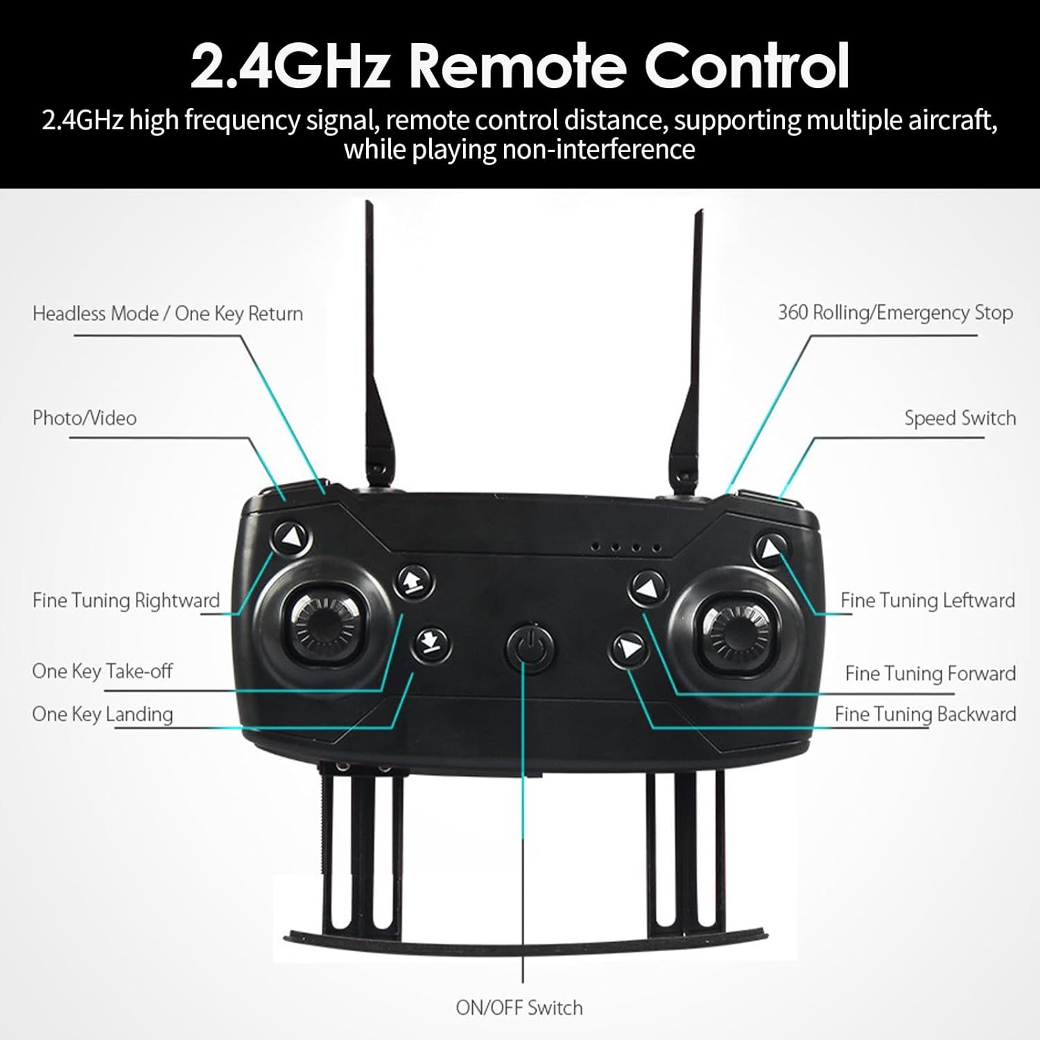 Starship 4k Drone, Camera for Adults 4K Drones High Resolution Aerial Photography Videography, Micro Drone with Carrying Case for Adult Beginners and Kids (Black 1set)